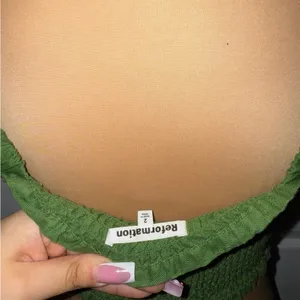 NWOT Reformation Mini Tank‎ Top Green Size 2 thumbnail 2