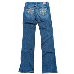 Paige Jeans‎ Womens 25 Benedict Canyon Boot Leg Bootcut Flare Designer Denim thumbnail 2