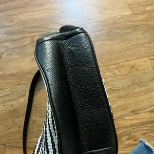kate spade Black and White Woven Shoulder Bag thumbnail 7