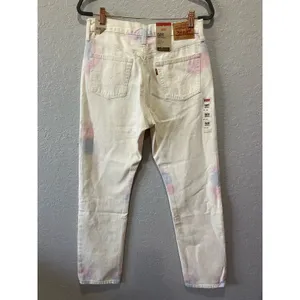 Levi's 501 Original High Rise Straight Leg Jeans Size 29x30 NWT thumbnail 5