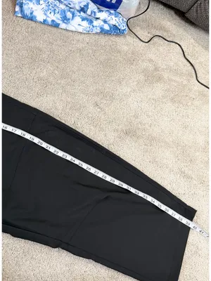 Offline by Aerie Nice Move Barrel Pants Pull On Lightweight in Black M Long thumbnail 14