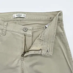 Abercrombie Fitch Women Pants 26 2 Skinny Beige‎ Twill Neutral Capsule Minimal thumbnail 6