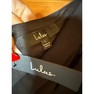 NWT Lulus Enchanted Energy Black One-Shoulder Maxi Dress Bridesmaid Gala Sz L thumbnail 7