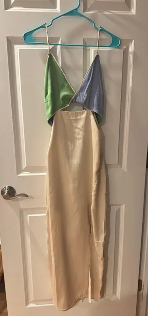 Maxi Dress Tan Size L thumbnail 2