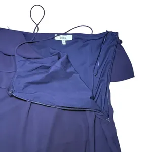 Love, LIkely Navy Blue‎ Sleeveless Layered Ruffle Evening Gown Size 4 thumbnail 9
