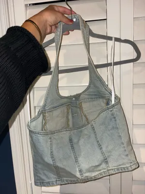 Denim Top Blue thumbnail 2