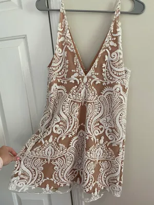 Free People Night Shimmer Mini Dress thumbnail 7