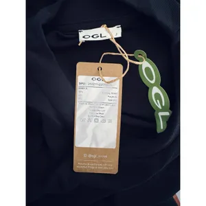NWT OGL Sandwashed Crew Neck Tank Top Black Size Small thumbnail 6