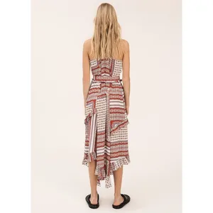 Derek Lam 10 Crosby Dasha Halter Size‎ 4 Red thumbnail 2