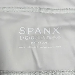 SPANX Booty Boost Skirt Around Knee Pants White Cloud‎ L NWT thumbnail 6