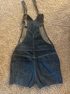 Free People We The Free Denim Shorts Overall thumbnail 2