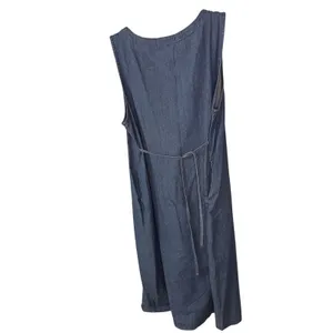 Blair Denim Style Tank Dress Womens Size Large Petite‎ thumbnail 3