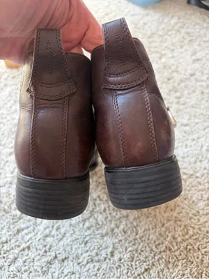 Ariat Jenna Western Ankle Boots 8.5B Brown Leather Cowboy Equestrian thumbnail 3