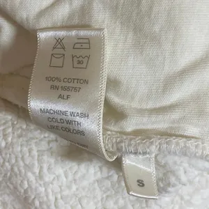 Madhappy Women's White High Rise Fleece Pocket Tapered Jogger Sweat Pants Size S thumbnail 7