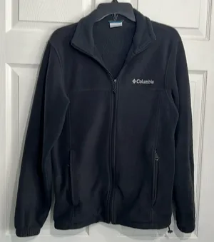 Columbia Full Zip Fleece Jacket - Size Small -  Black thumbnail 1