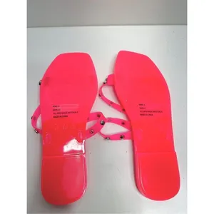 Dolce Vita Jelly Sandals Womens Size 6 Neon Pink‎ Slip On Shoes NEW thumbnail 9