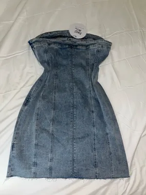 Brand new princess Polly denim dress thumbnail 1