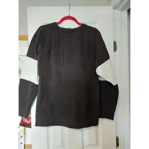 Fan Cloth Team L Tigers Black and White Crewneck Sweatshirt thumbnail 3
