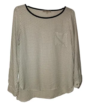 Ann Taylor Loft Long Sleeve Blouse Size Large thumbnail 1