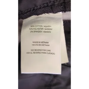 Isaac Mizrahi Mixed Grey Leopard Print Preppy Cotton Stretch Shorts‎ 8 thumbnail 5