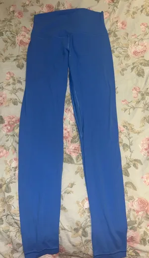 Women's Lululemon High-Rise Align Blue Willow Leggings thumbnail 1