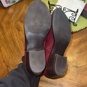 burgundy booties Size 7.5 thumbnail 4