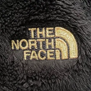 The North Face Osito Black Curry Gold fuzzy fleece jacket Women's Size Medium M thumbnail 7