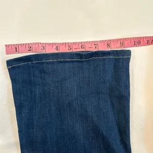 Paige Denim Flare Jeans Size 25 Dark Wash | Premium Stretch Bootcut Mid Rise thumbnail 9