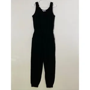 Baltic Born Black Sleeveless Jumpsuit Small Casual Lounge Minimalist thumbnail 2
