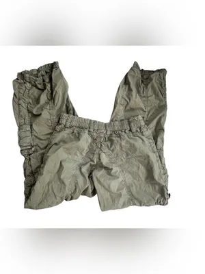 Y2K BDG Olive Cargo Utility Pants thumbnail 5