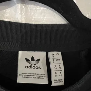 Adidas Black Trefoil Logo Sweatshirt Size Large thumbnail 5