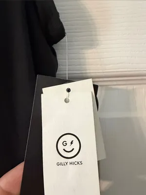 GILY HICKS Black Active Dress with Thin Straps adjustable brand new size L thumbnail 4