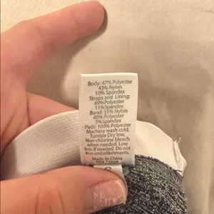 Women's Heather Gray Sports Bra thumbnail 3