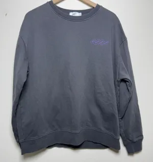 The Mayfair Group Womens 100% Cotton Sweatshirt OS Grey Anti Digital Dysphoria thumbnail 1