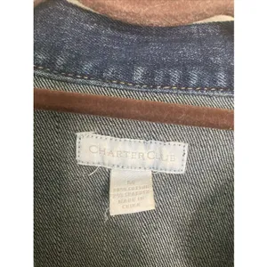 Charter Club Vintage Womens Denim Jacket 90’s M Dark Wash thumbnail 2