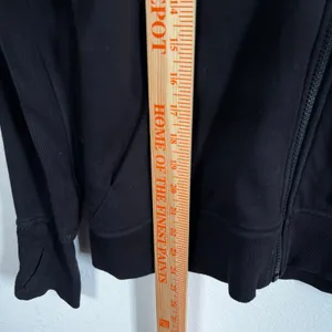 ATHLETA Triumph Hoodie Sweatshirt Jacket Full Zip Size M Black‎ Gym Workout thumbnail 8