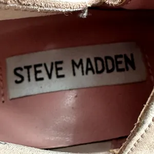 Steve Madden Chaya Pointed Toe Bootie Leather Chunky Block Heel Cutout Pink 8.5 thumbnail 7
