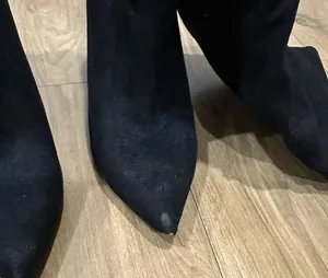 Steve Madden Slouchy Black Boots thumbnail 4