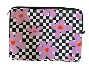 Flower laptop bag Pink thumbnail 1