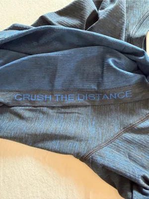 Lululemon Swiftly Tech Waist Length Long Sleeve Blue Size 4 thumbnail 8