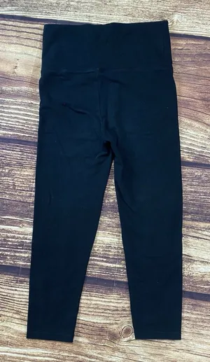 Victoria Secret Size Small Leggings Black Workout Comfy thumbnail 1