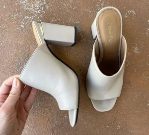 Calvin Klein cream heels 
Basically new, Worn once thumbnail 1