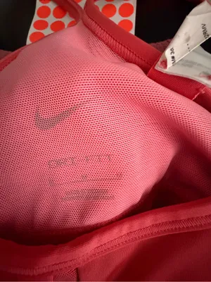 Nike Sports Bra Women’s Size M Orange Dri-FIT Crisscross Strappy(A596) thumbnail 10