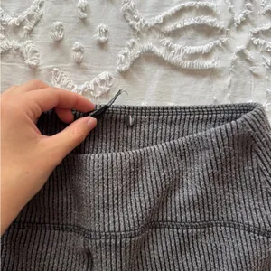 Wild Fable DARK GRAY XS FLARE RIBBED HIGH WAISTED LEGGINGS thumbnail 7