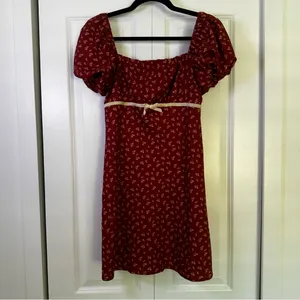 Altar’d State Jasper Floral Bow Dress Small NWOT thumbnail 2