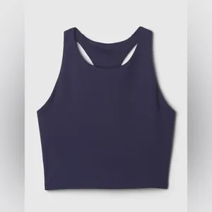 Gap GapFit High-Neck Brami Bra Cami Tank XL Navy Blue NEW thumbnail 8