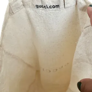 Gucci Cotton Canvas Reusable Tote Bag Dustbag thumbnail 3