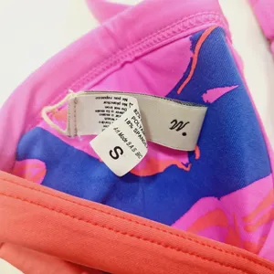 Maaji Hyacinth Reversible Bikini Top in Cobalt Blue thumbnail 7