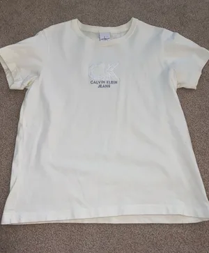 Calvin Klein Cropped Tee thumbnail 1