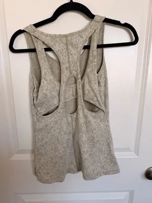 Gymshark Fleur Texture Workout Tank Small thumbnail 4